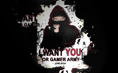I want you in the Gamer Army
